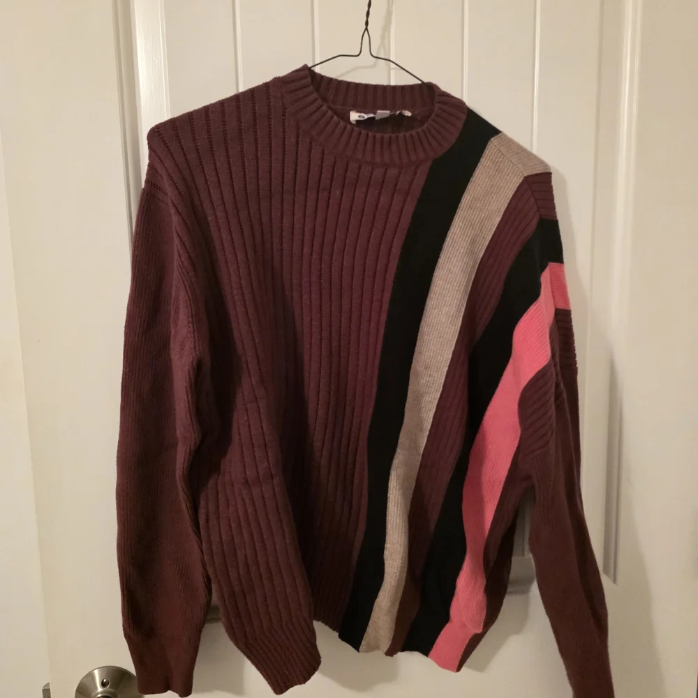 Striped Ribbed Sweater - Picture 1 of 4